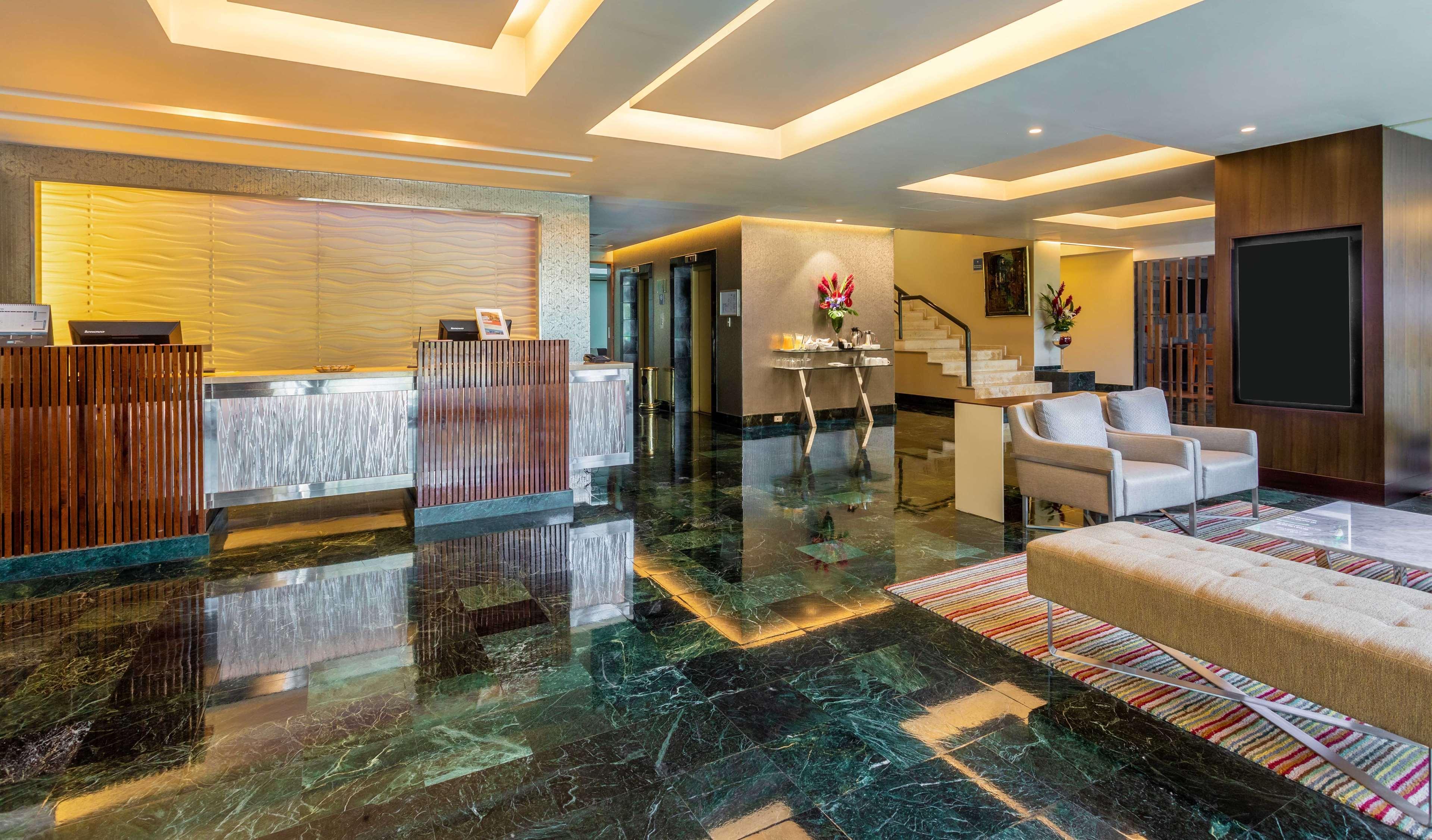 Sonesta Hotel El Olivar Lima Dış mekan fotoğraf Lobby