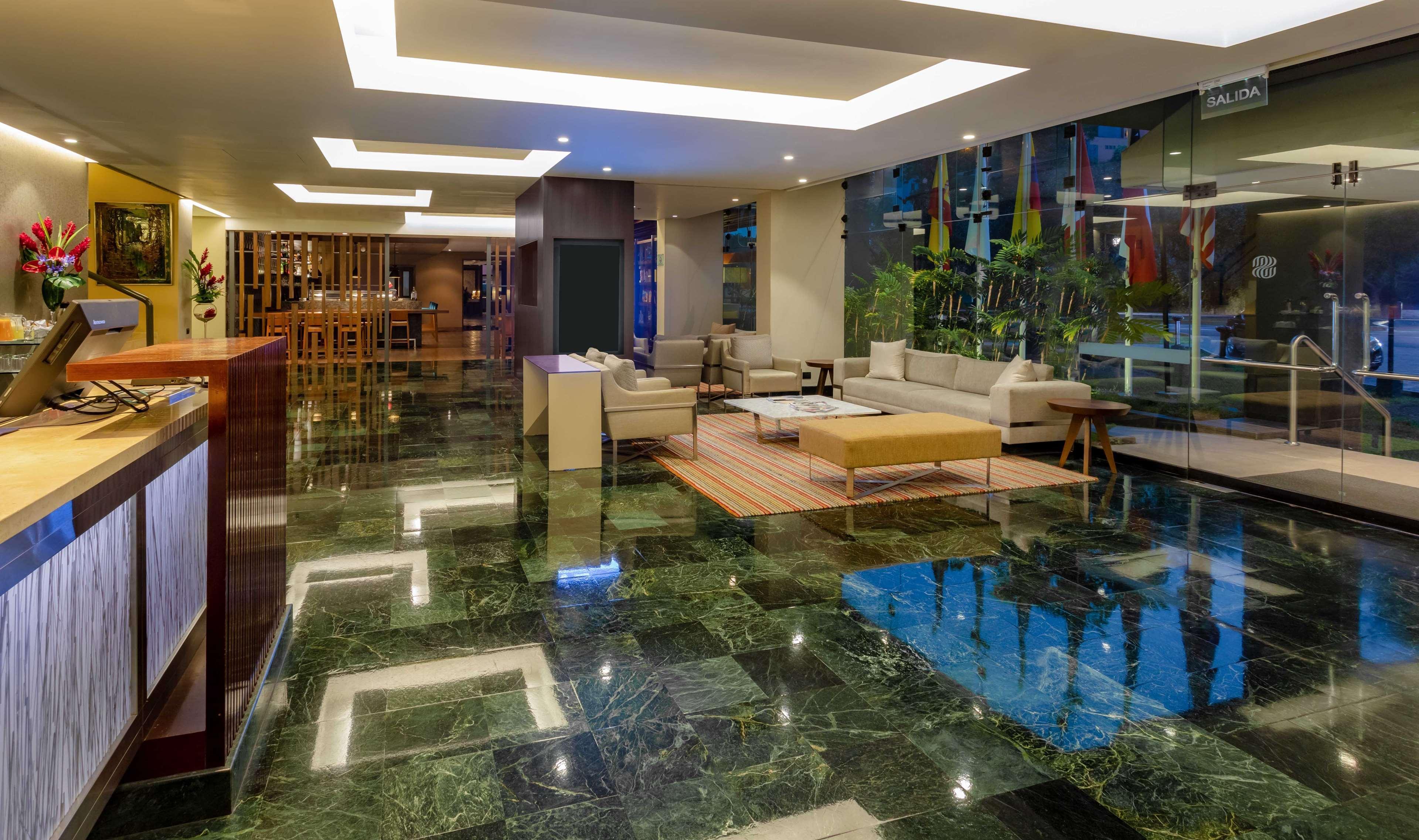 Sonesta Hotel El Olivar Lima Dış mekan fotoğraf Lobby
